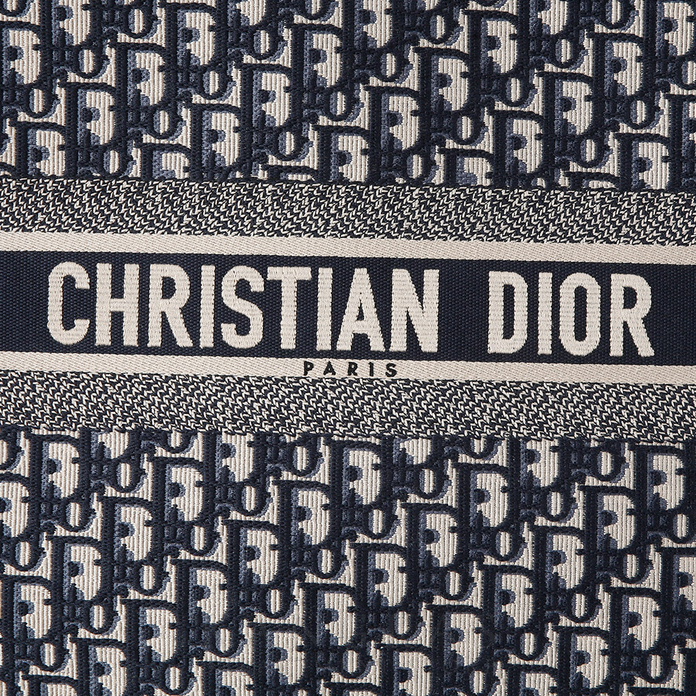 CHRISTIAN DIOR(USED)크리스찬디올 오블리크 북토트 라지 백